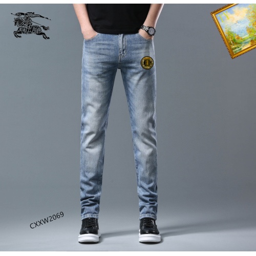 Replica Burberry Jeans For Men #1057949 $48.00 USD for Wholesale
