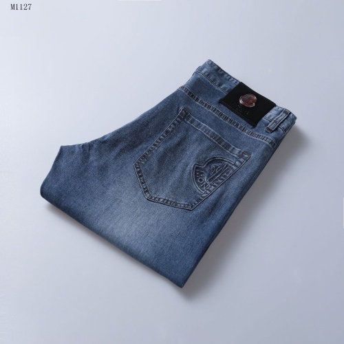 Replica Moncler Jeans For Men #1057992, $42.00 USD, [ITEM#1057992], Replica Moncler Jeans outlet from China
