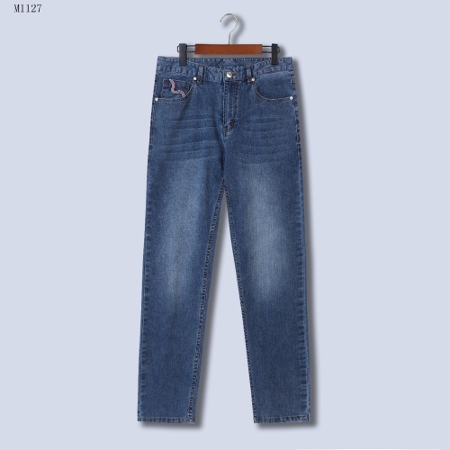 Replica Moncler Jeans For Men #1057992 $42.00 USD for Wholesale