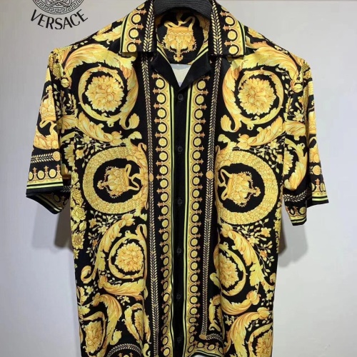 Replica Versace Shirts Short Sleeved For Men #1058109, $45.00 USD, [ITEM#1058109], Replica Versace Shirts outlet from China