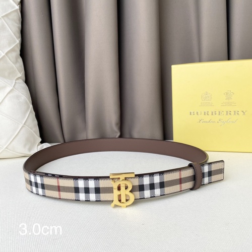 Replica Burberry AAA Quality Belts For Women #1059118 $48.00 USD for Wholesale