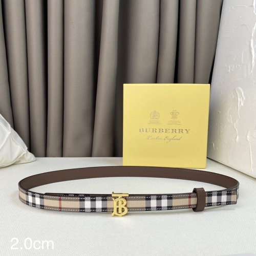 Replica Burberry AAA Quality Belts For Women #1059125 $48.00 USD for Wholesale
