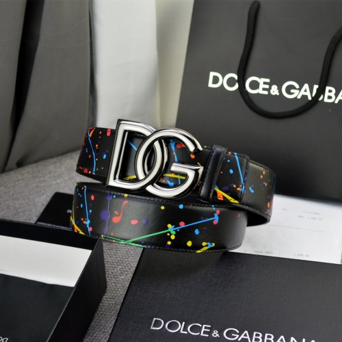 Replica Dolce & Gabbana D&G AAA Quality Belts For Men #1059243 $76.00 USD for Wholesale