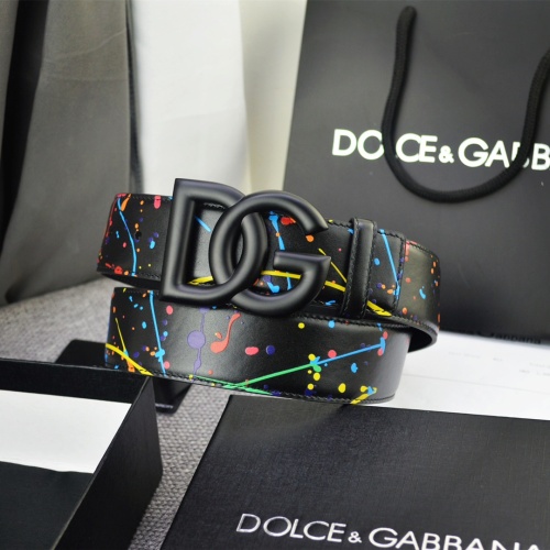 Replica Dolce & Gabbana D&G AAA Quality Belts For Men #1059244 $76.00 USD for Wholesale