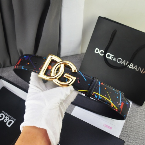 Replica Dolce & Gabbana D&G AAA Quality Belts For Men #1059245 $76.00 USD for Wholesale
