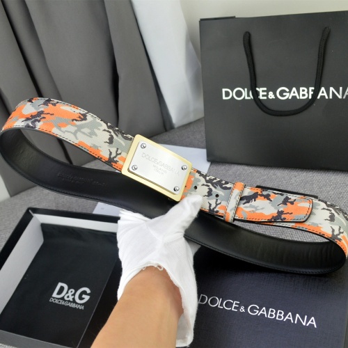 Replica Dolce & Gabbana D&G AAA Quality Belts For Men #1059246 $76.00 USD for Wholesale