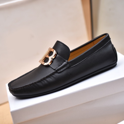Replica Balmain Leather Shoes For Men #1059359 $80.00 USD for Wholesale