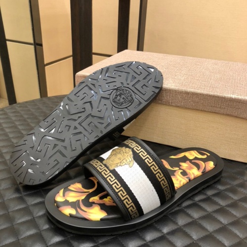 Replica Versace Slippers For Men #1060249 $48.00 USD for Wholesale