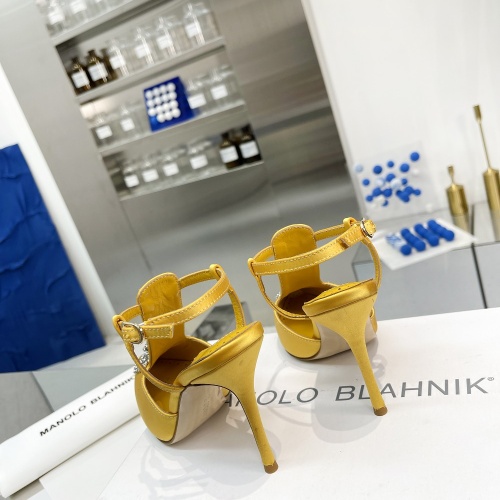 Replica Manolo Blahnik Sandals For Women #1060929 $118.00 USD for Wholesale