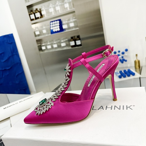 Replica Manolo Blahnik Sandals For Women #1060930 $118.00 USD for Wholesale