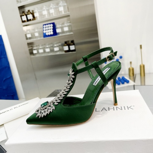 Replica Manolo Blahnik Sandals For Women #1060931 $118.00 USD for Wholesale