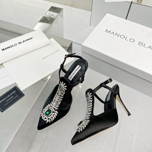 Replica Manolo Blahnik Sandals For Women #1060932 $118.00 USD for Wholesale