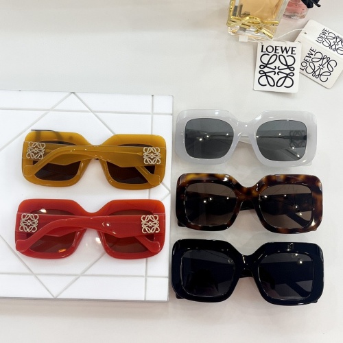 Replica LOEWE AAA Quality Sunglasses #1061836 $60.00 USD for Wholesale