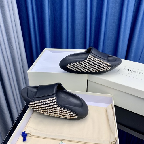 Replica Balmain Slippers For Women #1062021 $100.00 USD for Wholesale