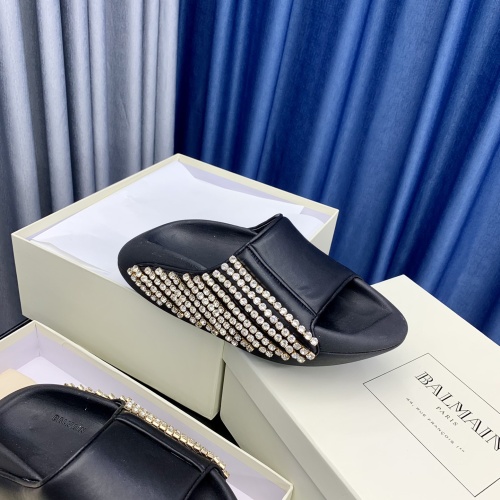 Replica Balmain Slippers For Men #1062022 $100.00 USD for Wholesale