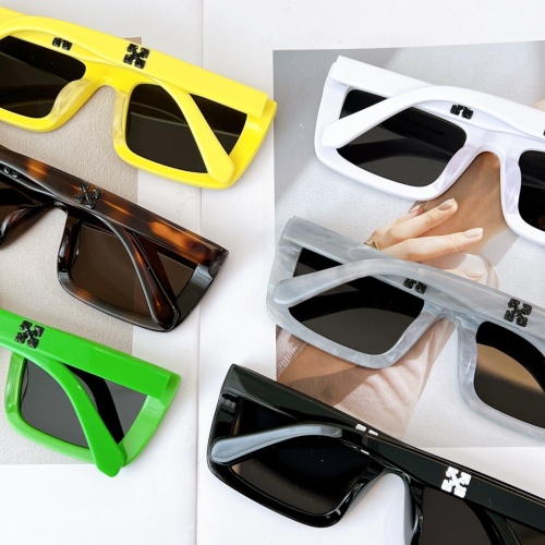 Replica Off-White AAA Quality Sunglasses #1062048 $68.00 USD for Wholesale