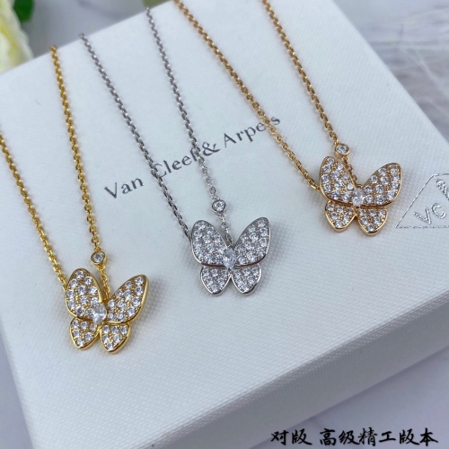 Replica Van Cleef & Arpels Necklaces For Women #1062258 $29.00 USD for Wholesale