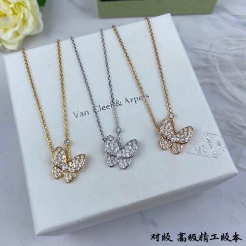 Replica Van Cleef & Arpels Necklaces For Women #1062259 $29.00 USD for Wholesale