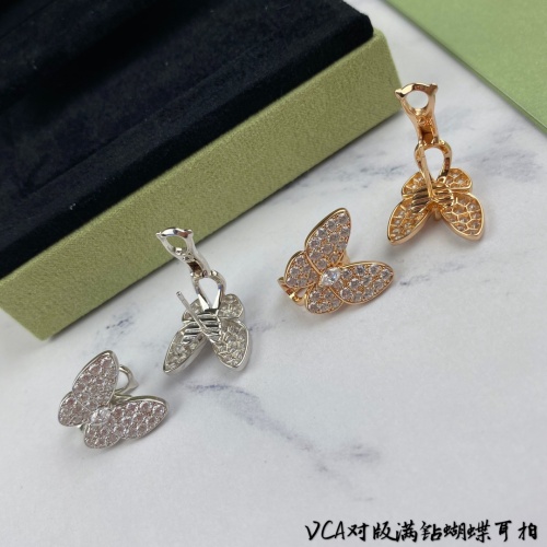 Replica Van Cleef & Arpels Earrings For Women #1062260 $32.00 USD for Wholesale
