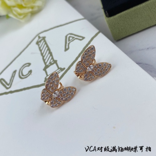 Replica Van Cleef &amp; Arpels Earrings For Women #1062261, $32.00 USD, [ITEM#1062261], Replica Van Cleef &amp; Arpels Earrings outlet from China