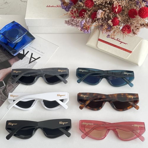 Replica Salvatore Ferragamo AAA Quality Sunglasses #1062279 $60.00 USD for Wholesale