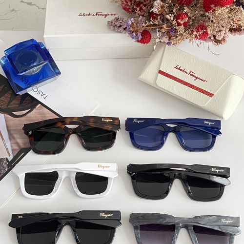 Replica Salvatore Ferragamo AAA Quality Sunglasses #1062302 $64.00 USD for Wholesale