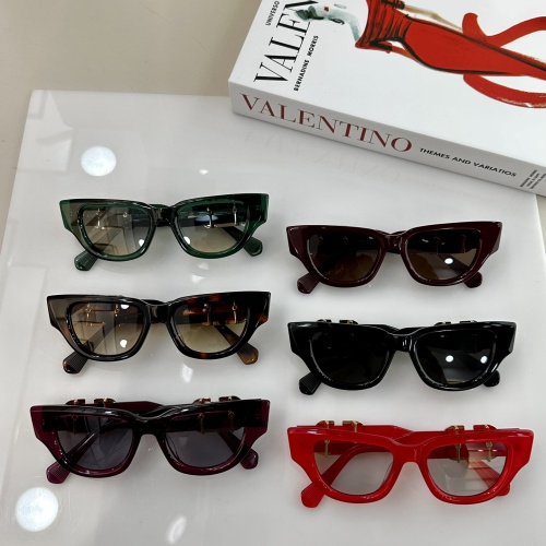 Replica Valentino AAA Quality Sunglasses #1062339 $68.00 USD for Wholesale