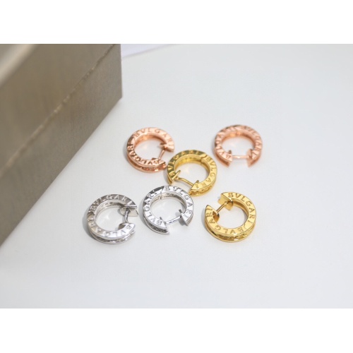 Replica Bvlgari Earrings For Women #1062751 $27.00 USD for Wholesale