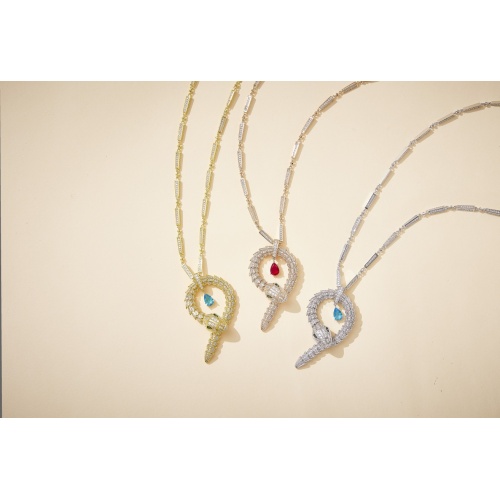Replica Bvlgari Necklaces For Women #1063155 $88.00 USD for Wholesale