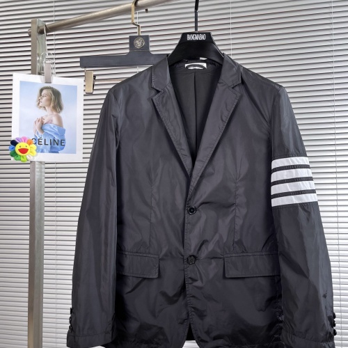 Replica Thom Browne Jackets Long Sleeved For Men #1063262, $108.00 USD, [ITEM#1063262], Replica Thom Browne Jackets outlet from China