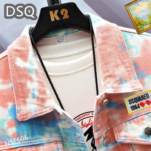 Replica Dsquared Jackets Long Sleeved For Men #1063757 $60.00 USD for Wholesale