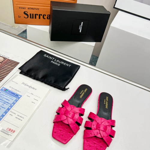 Replica Yves Saint Laurent YSL Slippers For Women #1064094 $80.00 USD for Wholesale
