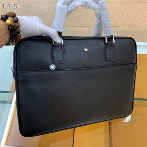 Replica Mont Blanc AAA Man Handbags #1064131 $145.00 USD for Wholesale