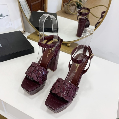 Replica Yves Saint Laurent YSL Sandal For Women #1064473 $112.00 USD for Wholesale