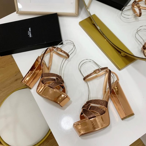 Replica Yves Saint Laurent YSL Sandal For Women #1064476 $115.00 USD for Wholesale