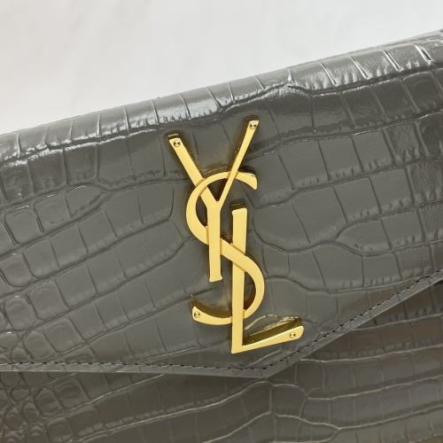 Replica Yves Saint Laurent AAA Quality Wallets For Women #1064609 $115.00 USD for Wholesale