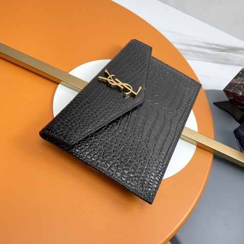 Replica Yves Saint Laurent AAA Quality Wallets For Women #1064614 $115.00 USD for Wholesale