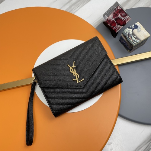 Replica Yves Saint Laurent AAA Quality Wallets For Women #1064648, $125.00 USD, [ITEM#1064648], Replica Yves Saint Laurent AAA Wallets outlet from China