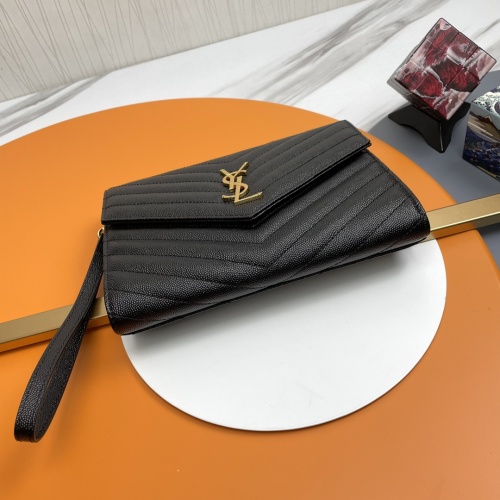 Replica Yves Saint Laurent AAA Quality Wallets For Women #1064648 $125.00 USD for Wholesale