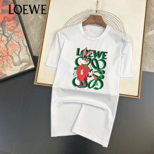 Replica LOEWE T-Shirts Short Sleeved For Unisex #1064672, $25.00 USD, [ITEM#1064672], Replica LOEWE T-Shirts outlet from China