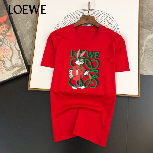 Replica LOEWE T-Shirts Short Sleeved For Unisex #1064675, $25.00 USD, [ITEM#1064675], Replica LOEWE T-Shirts outlet from China