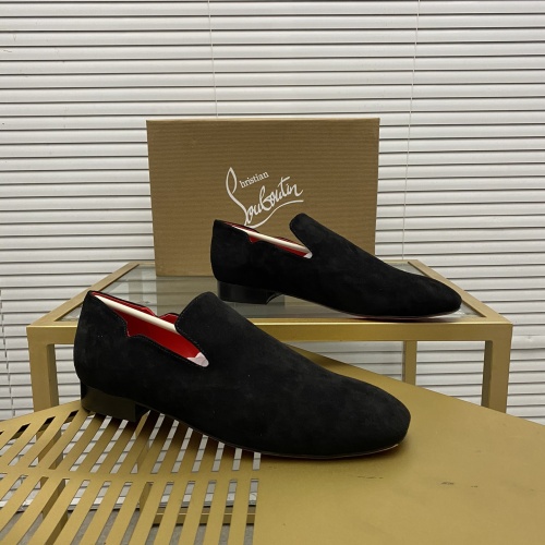 Replica Christian Louboutin Leather Shoes For Men #1065342, $85.00 USD, [ITEM#1065342], Replica Christian Louboutin Leather Shoes outlet from China