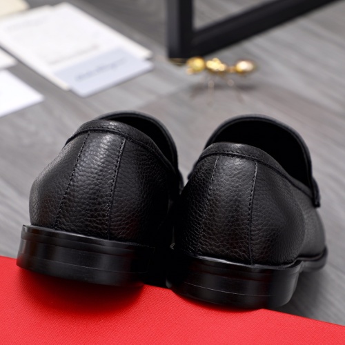 Replica Salvatore Ferragamo Leather Shoes For Men #1066144 $100.00 USD for Wholesale