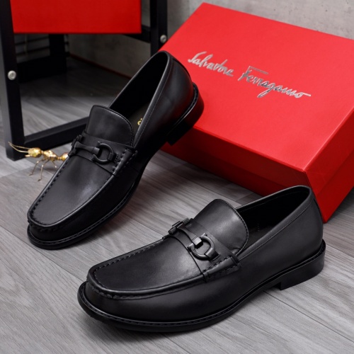 Replica Salvatore Ferragamo Leather Shoes For Men #1066145, $100.00 USD, [ITEM#1066145], Replica Salvatore Ferragamo Leather Shoes outlet from China