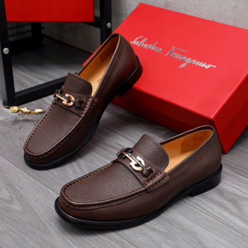 Replica Salvatore Ferragamo Leather Shoes For Men #1066156, $100.00 USD, [ITEM#1066156], Replica Salvatore Ferragamo Leather Shoes outlet from China