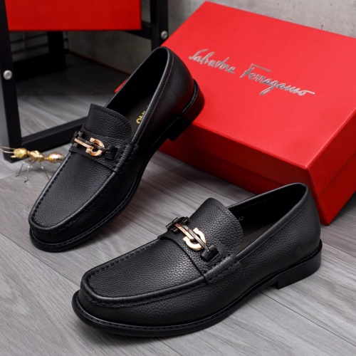Replica Salvatore Ferragamo Leather Shoes For Men #1066157, $100.00 USD, [ITEM#1066157], Replica Salvatore Ferragamo Leather Shoes outlet from China