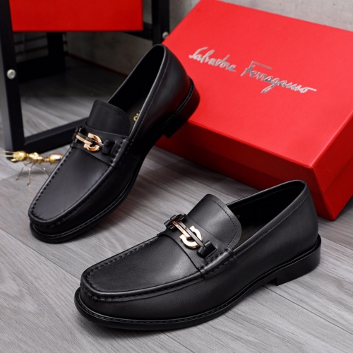 Replica Salvatore Ferragamo Leather Shoes For Men #1066158, $100.00 USD, [ITEM#1066158], Replica Salvatore Ferragamo Leather Shoes outlet from China