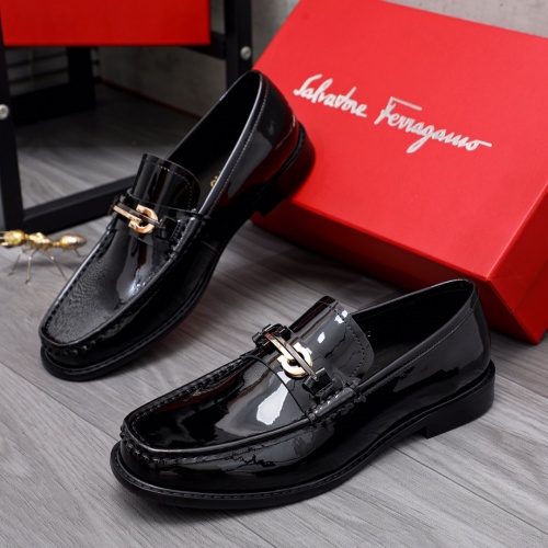 Replica Salvatore Ferragamo Leather Shoes For Men #1066159, $100.00 USD, [ITEM#1066159], Replica Salvatore Ferragamo Leather Shoes outlet from China