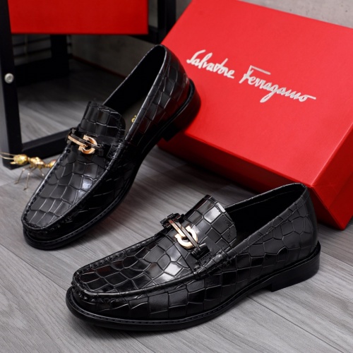 Replica Salvatore Ferragamo Leather Shoes For Men #1066161, $100.00 USD, [ITEM#1066161], Replica Salvatore Ferragamo Leather Shoes outlet from China