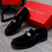 $100.00 USD Salvatore Ferragamo Leather Shoes For Men #1066155